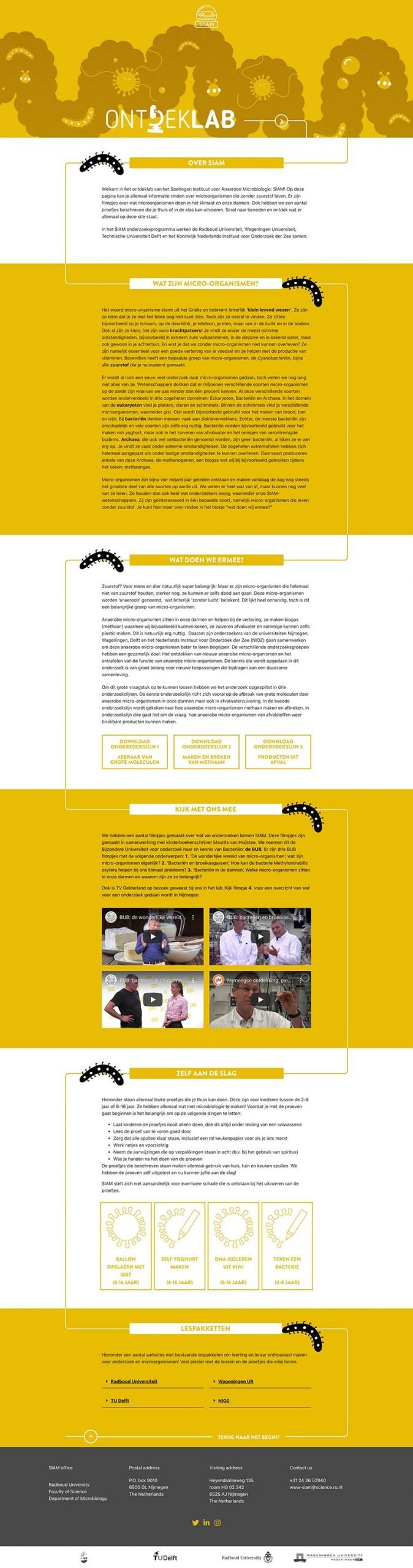 SIAM  Website